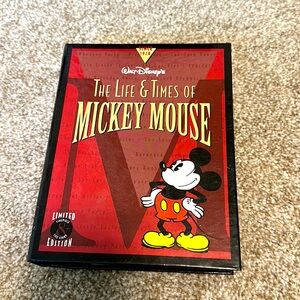 Disney Limited Edition Steamboat Willie Watch and Case